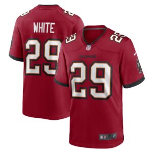 Rachaad White Tampa Bay Buccaneers  Game Player Jersey - Red