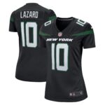 Allen Lazard New York Jets  Women's Alternate Game Jersey - Stealth Black