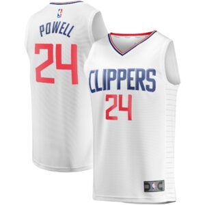 Norman Powell LA Clippers  Youth Fast Break Player Jersey - Association Edition - White