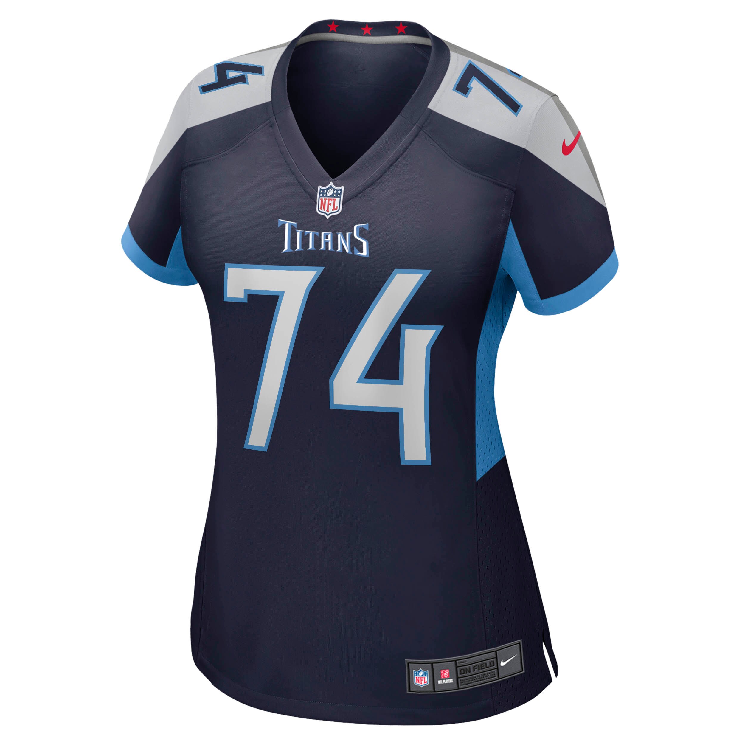 Bruce Matthews Tennessee Titans Women's Retired Player Jersey - Navy - Image 2