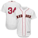 Boston Red Sox #34 David Ortiz White FlexBase 2019 Gold Program Cool Base Stitched Jersey