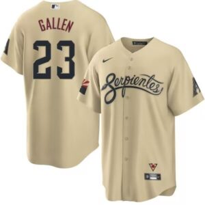 Men's #23 Zac Gallen  Arizona Diamondbacks City Connect Jersey