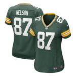 Jordy Nelson Green Bay Packers Women's Retired Game Jersey - Green
