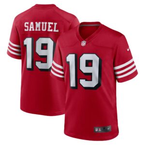 Deebo Samuel San Francisco 49ers  Alternate Game Jersey - Scarlet