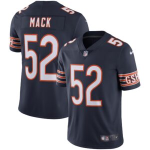 Khalil Mack Chicago Bears  Vapor Limited Jersey - Navy
