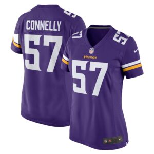 Ryan Connelly Minnesota Vikings Women's Game Jersey - Purple