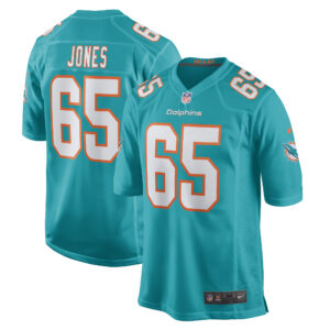 Robert Jones Miami Dolphins Game Jersey - Aqua