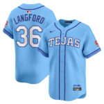 Wyatt Langford #36 Texas Rangers 2026 City Connect Vapor Premier Limited Jersey - All Stitched