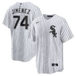 Men's Chicago White Sox Eloy Jimenez  White Home Replica Player Name Jersey