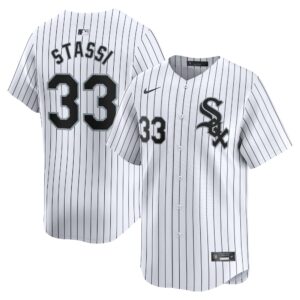Men's Chicago White Sox Max Stassi  White Home Limited Player Jersey