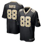 Shaquan Davis New Orleans Saints  Game Jersey - Black