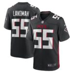Nate Landman Atlanta Falcons  Game Player Jersey - Black