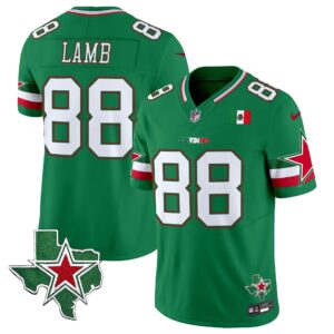 CeeDee Lamb # 88 2025 Dallas Cowboys Mexico Vapor Limited Jersey - All Stitched