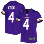 Dalvin Cook Minnesota Vikings  Youth Team Game Jersey - Purple