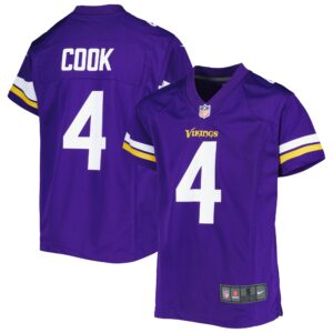 Dalvin Cook Minnesota Vikings  Youth Team Game Jersey - Purple