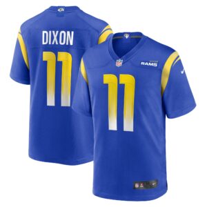 Riley Dixon Los Angeles Rams  Game Player Jersey - Royal