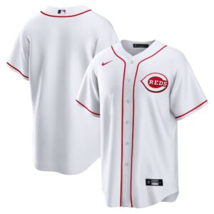 Cincinnati Reds White Home Replica Team Jersey