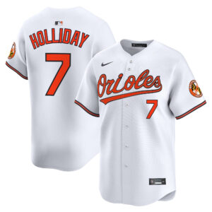 Jackson Holliday #7 Baltimore Orioles Vapor Premier Limited Jersey - All Stitched