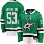 Wyatt Johnston Dallas Stars Home Breakaway Player Jersey - Kelly Green