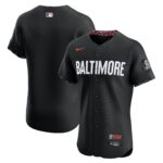Baltimore Orioles Black City Connect  Elite Jersey
