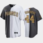 Men's San Diego Padres #44 Joe Musgrove White Charcoal 2022 All-Star Game Split Jersey