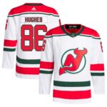 Jack Hughes New Jersey Devils  2022/23 Heritage Primegreen Authentic Pro Jersey - White