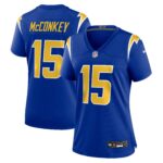 Ladd McConkey Los Angeles Chargers Women's Alternate Game Jersey -  Royal