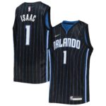 Jonathan Isaac Orlando Magic  Youth 2021/22 Diamond Swingman Jersey - Icon Edition - Black