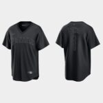 Men's Seattle Mariners #1 Kyle Lewis Pitch Black Fashion Cool Base Jersey - Black