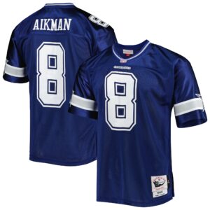 Troy Aikman Dallas Cowboys  1996 Authentic Retired Player Jersey - Navy