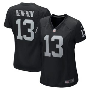 Hunter Renfrow Las Vegas Raiders  Women's Game Jersey - Black