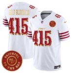 San Francisco 49ers Gold Blooded 415 SF "Rivalries" Vapor Limited Jersey - Faithful To The Bay Patch - All Stitched