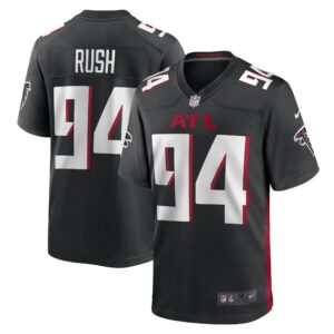 Anthony Rush Atlanta Falcons  Game Player Jersey - Black