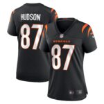 Tanner Hudson Cincinnati Bengals  Women's Home Game Player Jersey - Black