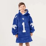 Kid #1 Kentucky Football Unisex Blanket Hoodie
