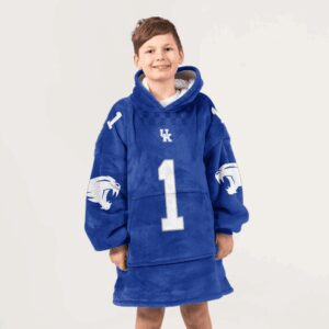 Kid #1 Kentucky Football Unisex Blanket Hoodie