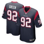 Rasheem Green Houston Texans  Game Player Jersey - Navy