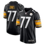 Broderick Jones Pittsburgh Steelers  2023 Draft First Round Pick Game Jersey - Black