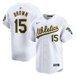 Men's Oakland Athletics Seth Brown  White Home Limited Player Jersey