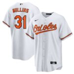 Men's Baltimore Orioles Cedric Mullins  White Replica Player Jersey