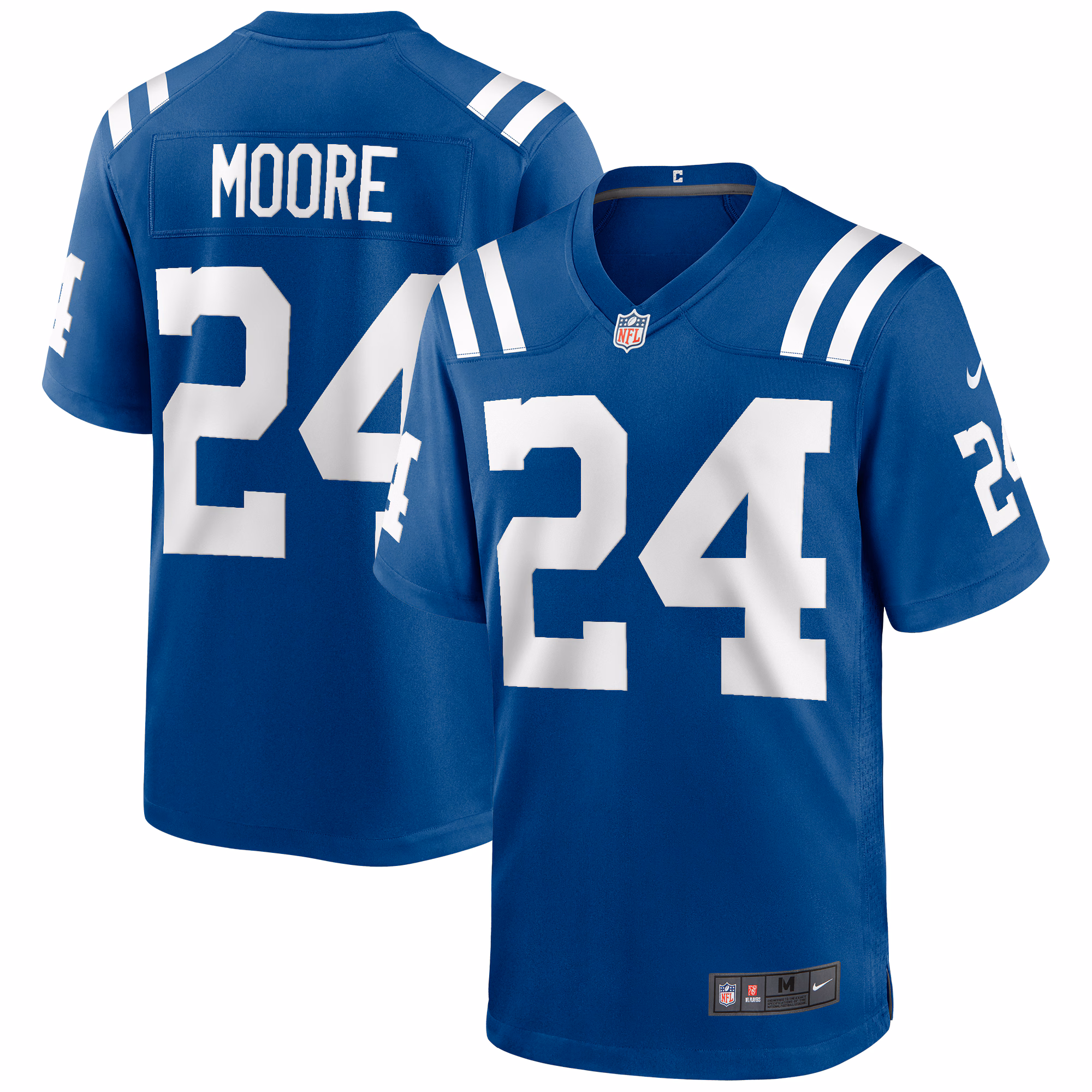Lenny Moore Indianapolis Colts Game Retired Player Jersey - Royal