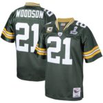 Charles Woodson Green Bay Packers  2010 Authentic Throwback Retired Player Jersey - Green