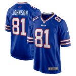 KeeSean Johnson Buffalo Bills  Game Player Jersey - Royal