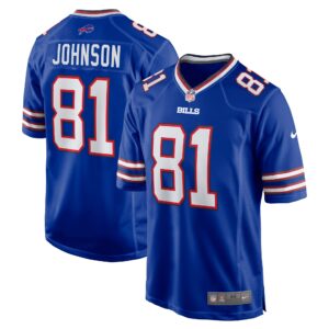 KeeSean Johnson Buffalo Bills  Game Player Jersey - Royal
