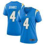 Chase Daniel Los Angeles Chargers  Women's Game Jersey - Powder Blue