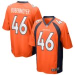 Jacob Bobenmoyer Denver Broncos  Game Jersey - Orange