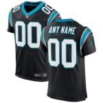 Carolina Panthers  Classic Custom Elite Jersey - Black