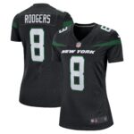 Aaron Rodgers New York Jets  Women's Game Jersey - Black