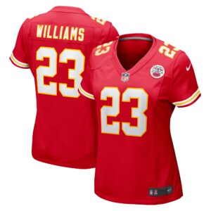 Joshua Williams Kansas City Chiefs  Women's Game Player Jersey - Red