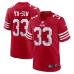 Rock Ya-Sin San Francisco 49ers Team Game Jersey -  Scarlet
